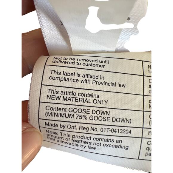 VTG Eddie Bauer black down vest L quality lightwt puffer - Picture 5 of 6